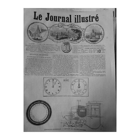 1867 1904 COMPTEUR TAXIS TAXAMETRE PARIS 2 JOURNAUX