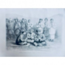 1887 BOUDHISME EMBASSADEUR DALAI LAMA COMPAGNONS