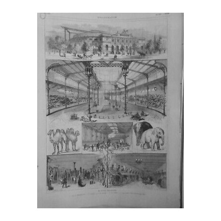 1878 I HIPPODROME ARENE MANEGE SELLERIE ECURIES