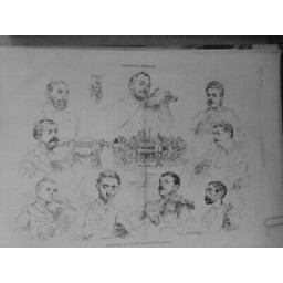 1878 I ORCHESTRE TZIGANES RESTAURANT HONGROIS