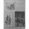 1890 1891 CARAIBES INDIEN JOURNAL ALLEMAND CHASSE ELEPHANT