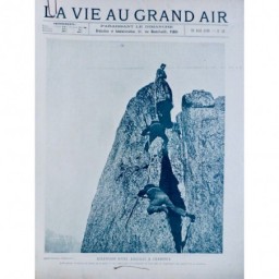 1899  MONTAGNE ALPINISME ASCENSION AIGUILLE CHAMONIX