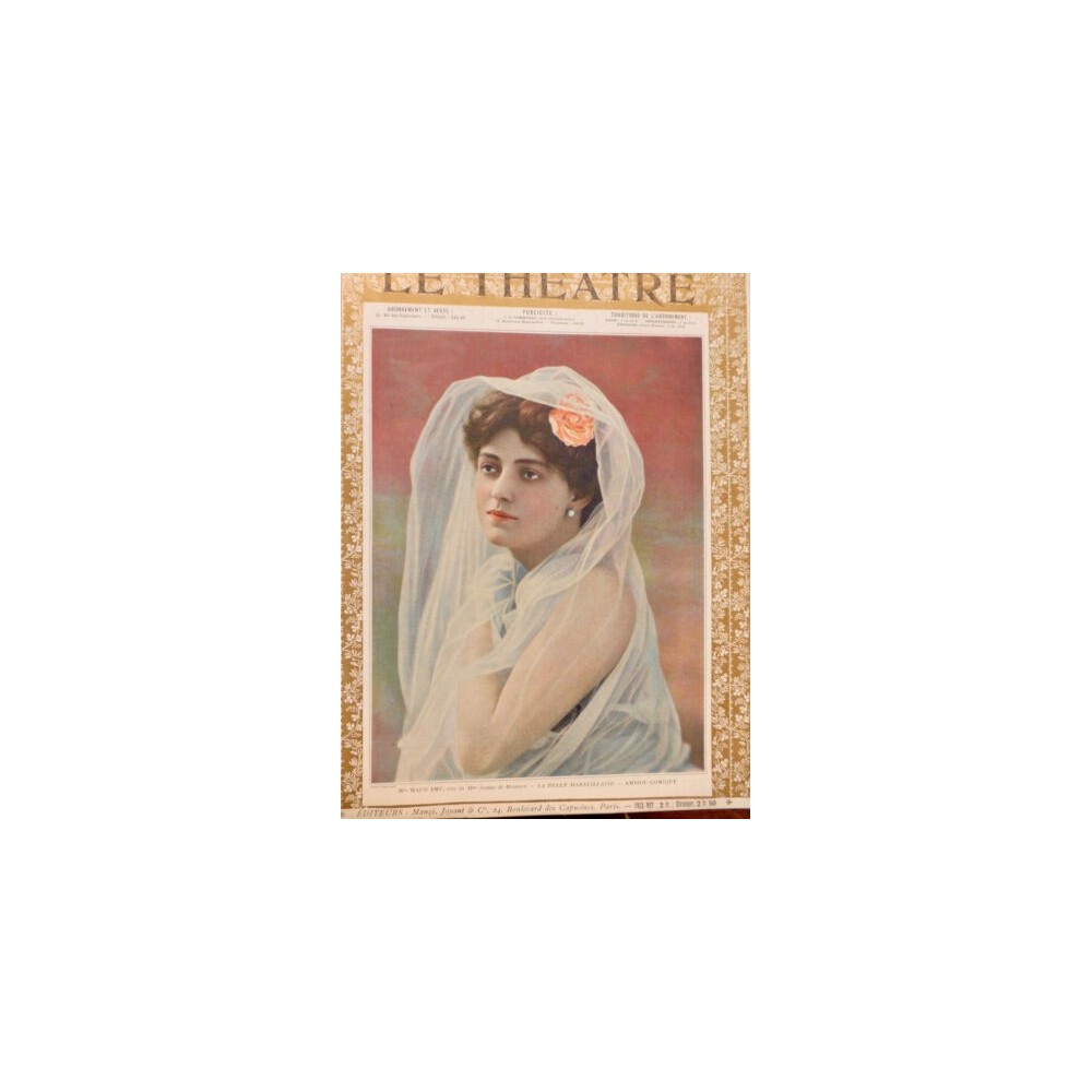 1905 THEATRE MAUD AMY MARIE THIERY CASTILLAN MLLE FRICHÉ ENFANT ROI