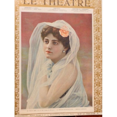 1905 THEATRE MAUD AMY MARIE THIERY CASTILLAN MLLE FRICHÉ ENFANT ROI