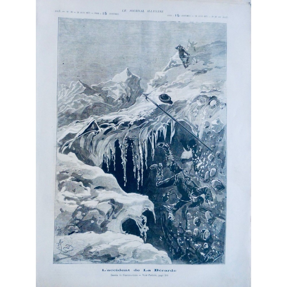 1865 UI MONTAGNE ALPINISME AIGUILLE DRU VERTE CHAINE MONT BLANC