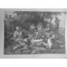 1882 REPAS SOUPE CAPPEL TABLEAU M ANKER