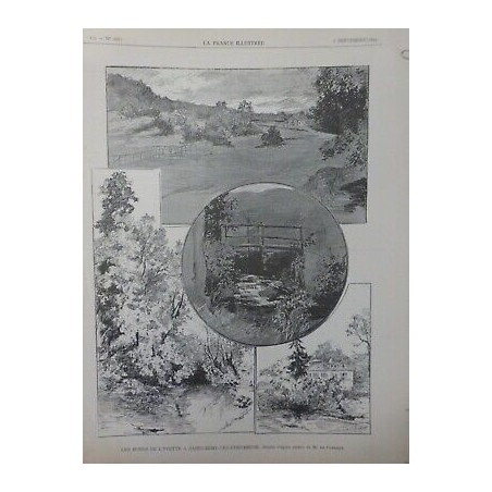 1894 FI BORDS YVETT SAINT-REMY-LES-CHEVREUSE DESSIN M.PAREDES