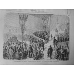 1873 UI INAUGURATION CERCLE CATHOLIQUE OUVRIERS VAUGIRARD GRENELLE