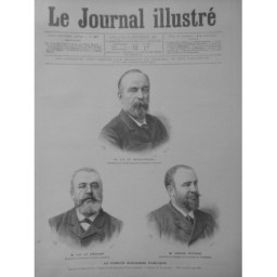 1892 VACCIN VACCINATION COMITE HYGIENNE PUBLIQUE DR.BROUARDEL PROUST HENRI MONOD