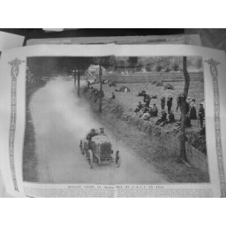 1912 BOILLOT GAGNE GRAND PRIX A.C.F. VICTOIRE IMPRESSIONNANTE