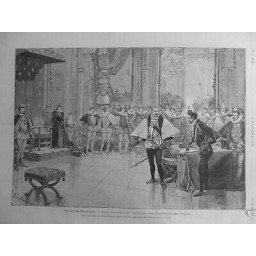 1889 I ALEXANDRE DUMAS THEATRE HENRI III SA COUR IDRAME CINQ ACTES