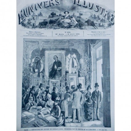 1885 UI EXPOSITION OEUVRES GUSTAVE DORE