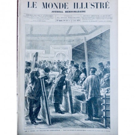 1876 MI PALAIS INDUSTRIE DEPOT TABLEAUX