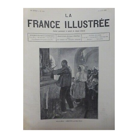 1889 PRIX DU SALON L'EX-VOTO PAR HENRI ROYER