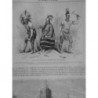 1867 MI INDIENS EXPOSITION UNIVERSELLE COSTUME GUERRE