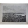 1890 MARTINIQUE FORT DE FRANCE INCENDIE DESTRUCTION VILLE