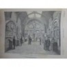 1888 FI PARIS MUSEE TROCADERO NOUVELLE SALLE MOULAGES DESSIN M.BOUTILLIE