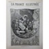 1881 LES BEIGNETS CUISSON DISTRIBUTION ENFANTS DESSIN BESNIER