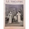 1907 THEATRE MME PIERAT CECILE SOREL GABRIELLE DORZIAT BRUCK PUCCINI MANCINI