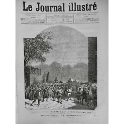 1879 THEATRE DES NATIONS CAMILLE DES MOULINS DRAME DESSIN HENRI MEYER