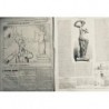 1854 1916 VENUS MILO BUSTE STATUE MARBRE GRECE DEESSE APHRODITE 2 JOURNAUX