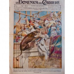 1924 CIRQUE TRAGEDIE RECONSTITUTION ROME LIONE ATTAQUE SPECTATEURS