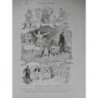 1891 MI THEATRE SCARAMOUCHE BALLET DESSIN M.ZIER