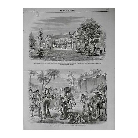 1859 MI THEATRE GAITE PIRATES DE LA SAVANE