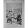 1890 UI THEATREDE LA GAITE FEE AUX CHEVRES DESSIN PAUL DESTEZ