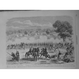 1864 SENEGAL CAYOR COMBAT LOUGA LORO TIEDOS TOUCOULEURS BANEIABES  3 JOURNAUX