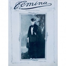 1906  FEMME PERSONNALITE DUCHESSE D'UZES