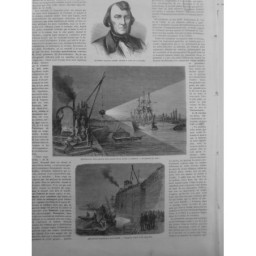 1864 SOUS MARIN FRANCAIS EXPERIENCE ECLAIRAGE 2 JOURNAUX