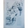 1890 FEMME POEME DESSIN LOUIS LE GRAND