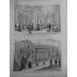 1880 I PARIS RESTAURANT HOTEL RUE HELDER