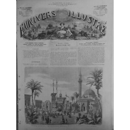 1867 UI EXPOSITION UNIVERSELLE CONSTRUCTIONS ORIENTALES MOSQUEE OTTOMANE