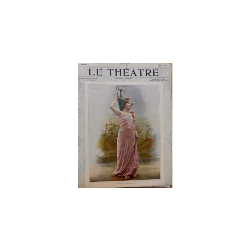 1899 THEATRE DEHELLY YAHNE FELICIA MALLET ENFANT PRODIGUE DARGELES CAZALIS