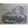 1866 I VENISE CESSION VENETIE LEBOEUF REVEL GONDOLES CROQUIS MARTINEAU DEL DON