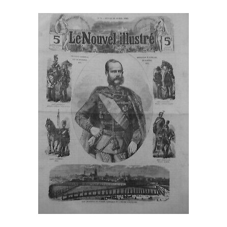 1866 PERSONNALITES FRANCOIS JOSEPH 1ER ROI HONGRIE 11