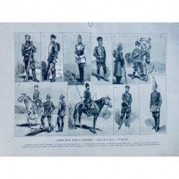 1891 UI UNIFORME ARMEE RUSSE