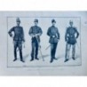 1891 UI UNIFORME ARMEE ECOLES MILITAIRES SPECIALE SAUMUR POLYTECHNIQUE SAINT CYR