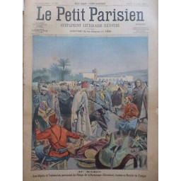 1907 PP MAROC OBJETS TAPISSERIES PILLAGE FORTERESSE ERRAISOULI VENDUS TANGER