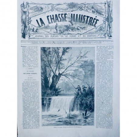 1869 CI PECHE EAU DOUCE CLOQUE DESSIN DAUDETEAU