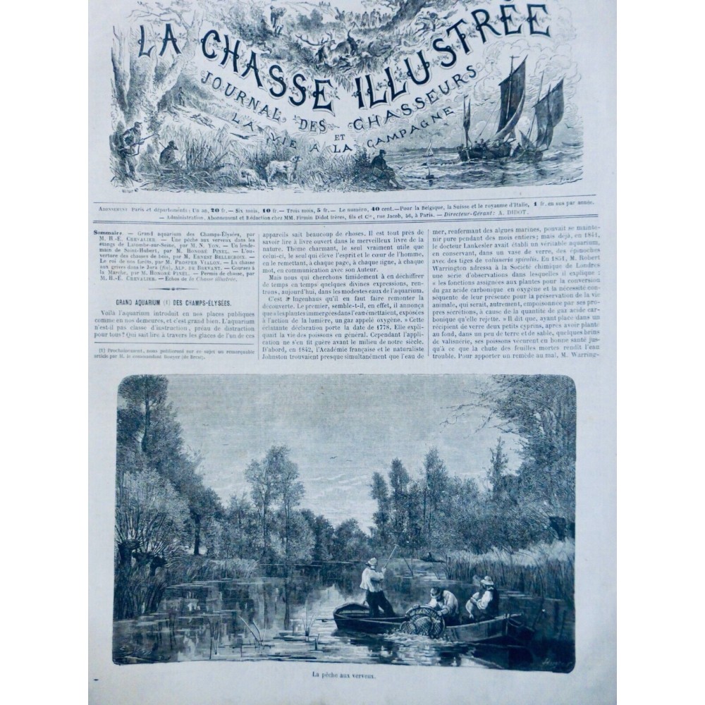 1872  PECHE EAU DOUCE VERVEUX