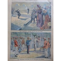 1908 PP DUEL GENERAUX RUSSES REFUGIES HAITIENS LEGATION FRANCE