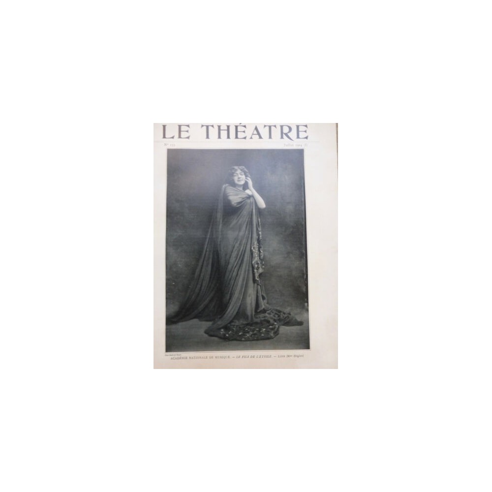 1904 THEATRE MME HEGLON LILITH FILS ETOILE MLLE DEMOUGEOT BELTIS