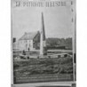 1946 PI TERRE BELGE MEMORIAL MONUMENT SOLDAT AMERICAIN MORT HAVAY