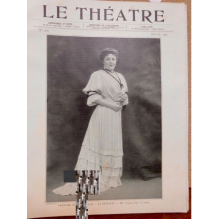 1907 THEATRE MME TREVOUX RUISSEAU EMMY DESTINN SALOME BLANCHE TOUTAIN