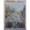 1902 DC VENISE EGLISE ST MARCO EFFONDREMENT COCHER RUINES DECOMBRES