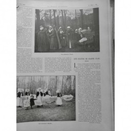 1907 FI NOURRICE METIER FILLE PARC PUBIQUE NOURRISSON PARIS BERLIN COSTUME