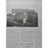 1905 FI DOLMEN CRUCUNO TOMBEAUX AUTEL MENHIR PIERRE BRETAGNE DRUIDE